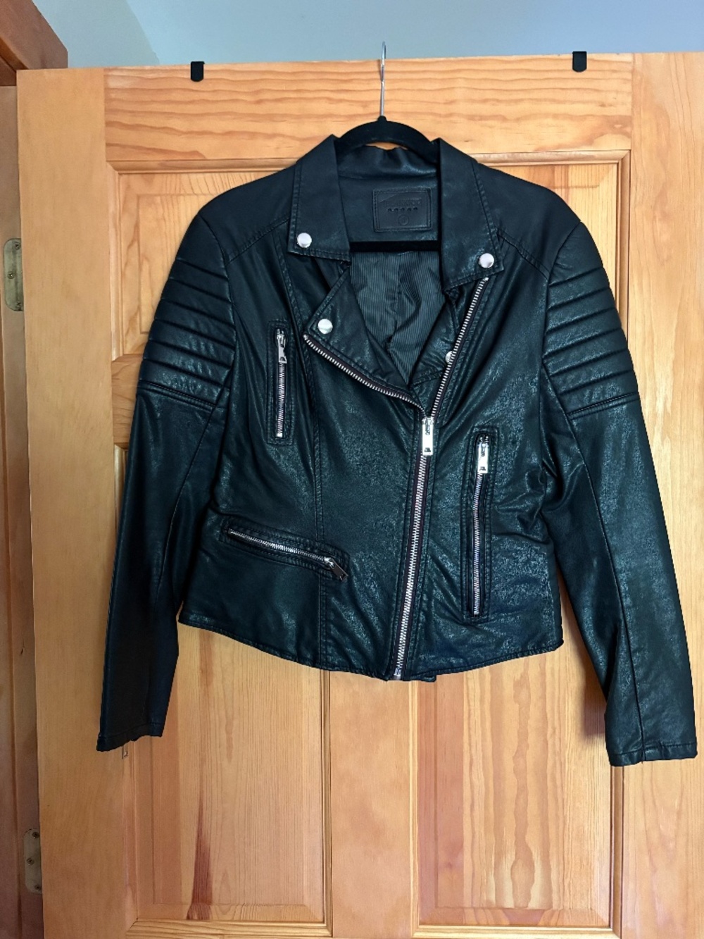 Blank NYC Black Leather Jacket